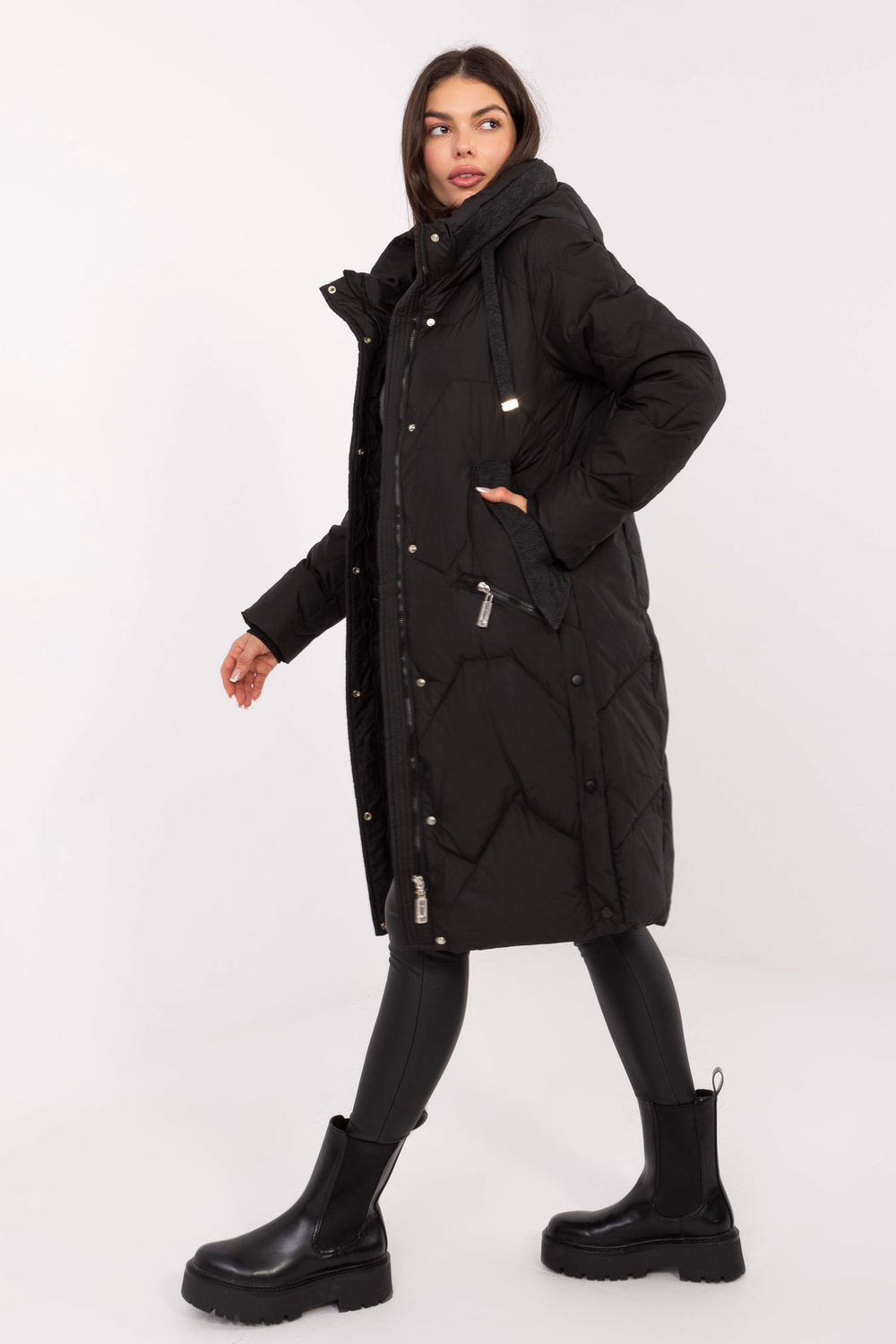 Kurtka Damska Model MBM-PL-WJ25-170.98P Black - MBM - obrazek 2