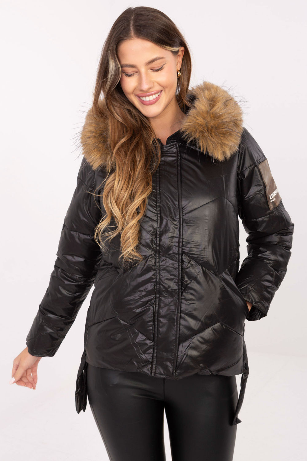 Kurtka Damska Model MBM-KR-856.98P Black - MBM