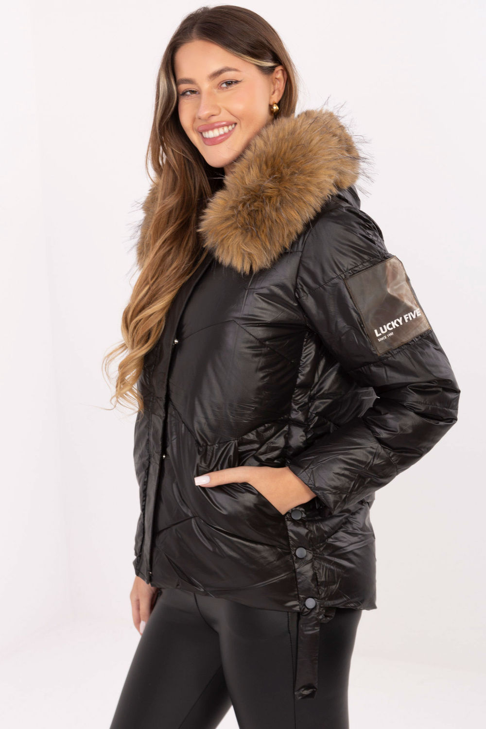 Kurtka Damska Model MBM-KR-856.98P Black - MBM - obrazek 2