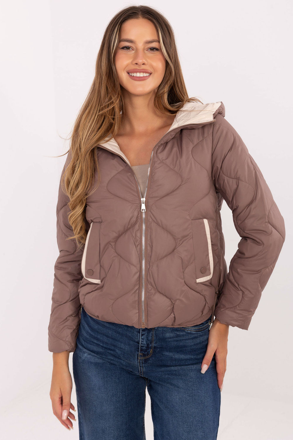 Kurtka Damska Model MBM-KR-2211.88 Brown - MBM