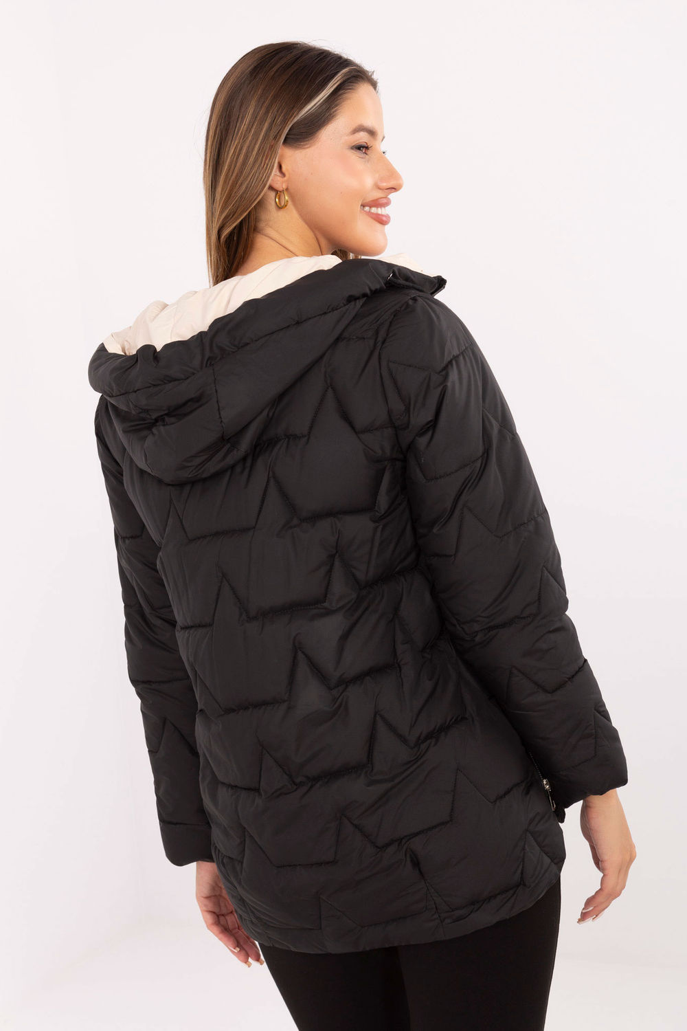 Kurtka Damska Model MBM-KR-2519.21 Black - MBM - obrazek 3
