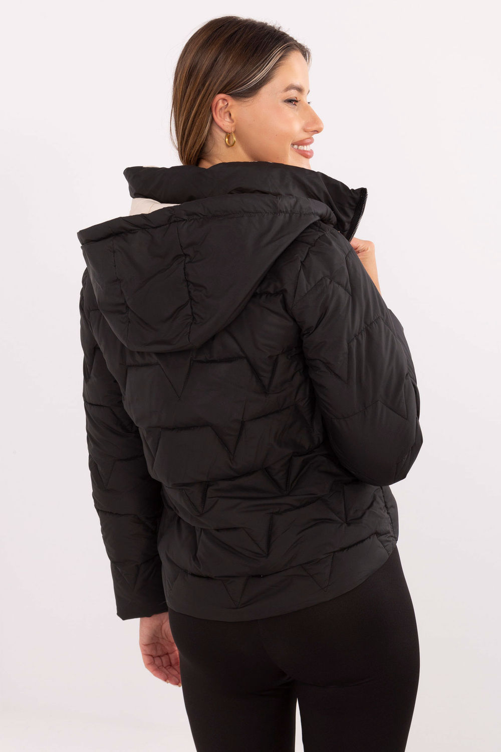 Kurtka Damska Model MBM-KR-2522.31 Black - MBM - obrazek 3