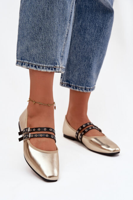 Baleriny Model Deliora 21-46 Gold - Step in style