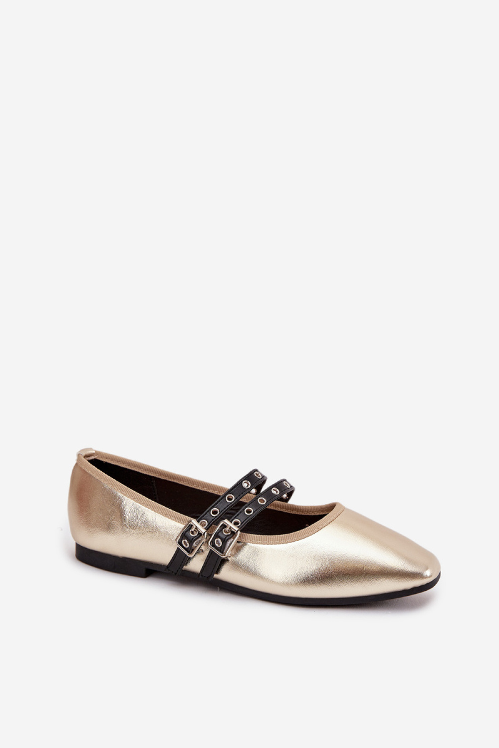 Baleriny Model Deliora 21-46 Gold - Step in style - obrazek 2