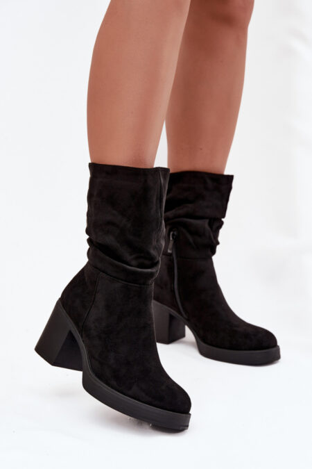 Botki Model Amoria D8286 Black - Step in style