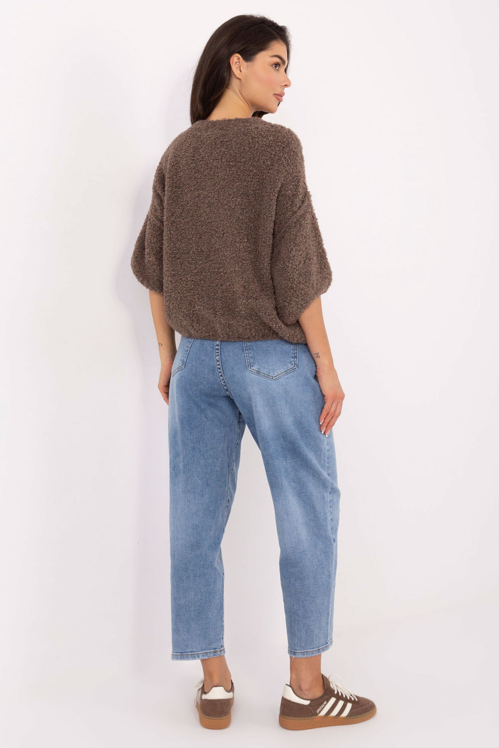 Sweter Damski Model IT-SW-72987.00 Dark Beige - Italy Moda - obrazek 3