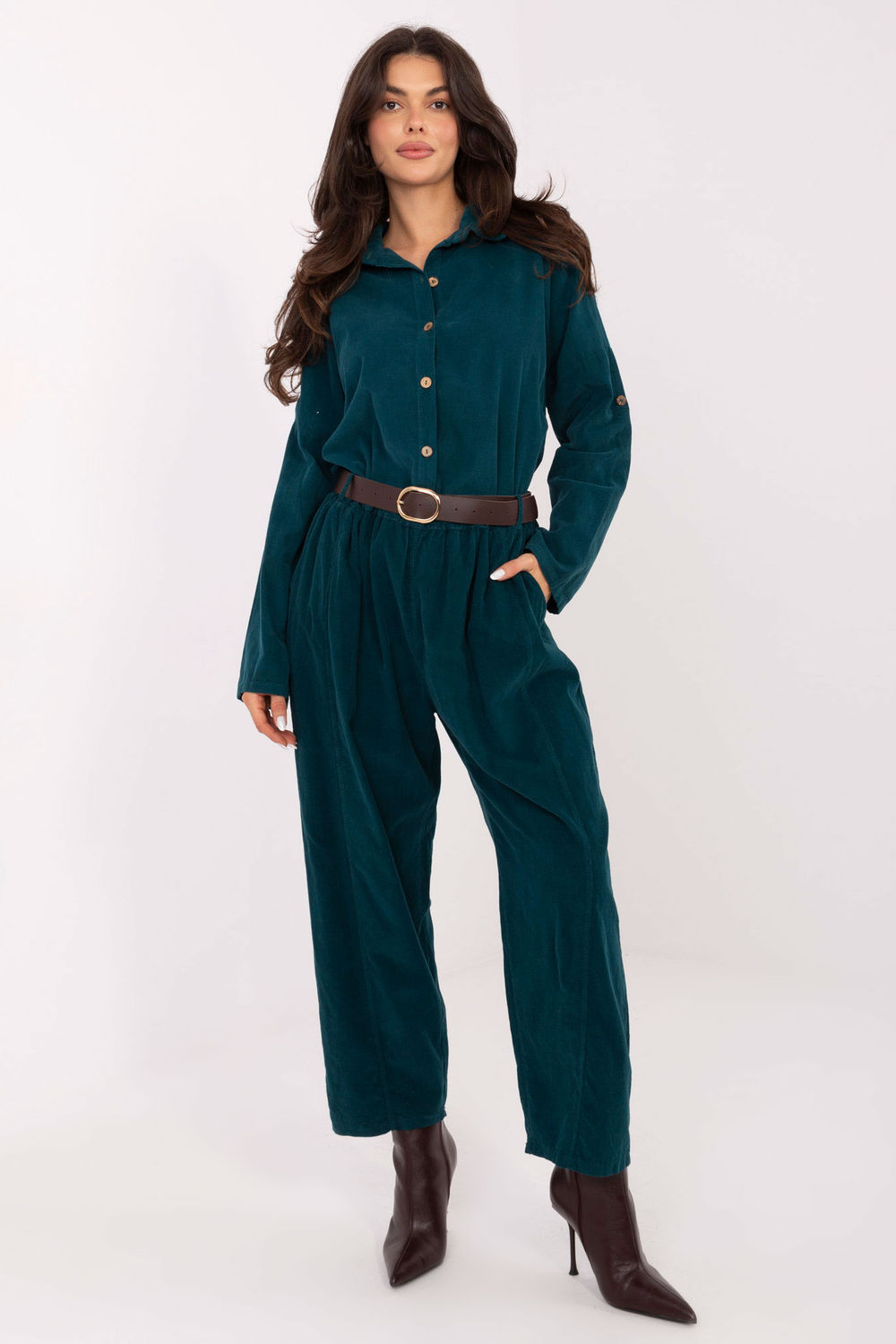 Spodnie Damskie Model IT-SP-258009.83 Morski - Italy Moda