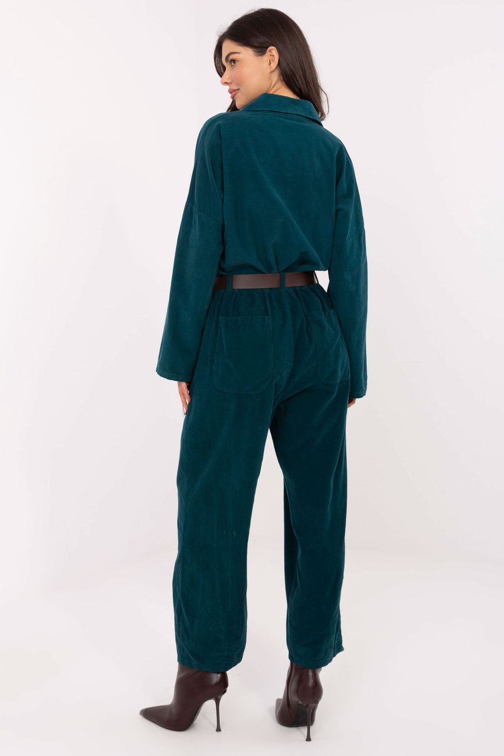 Spodnie Damskie Model IT-SP-258009.83 Morski - Italy Moda - obrazek 3