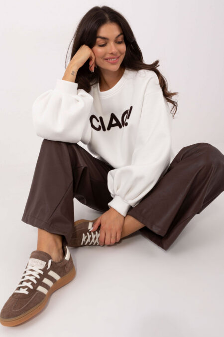 Bluza Damska Model RV-BL-A1044.78 Ecru - Rue Paris