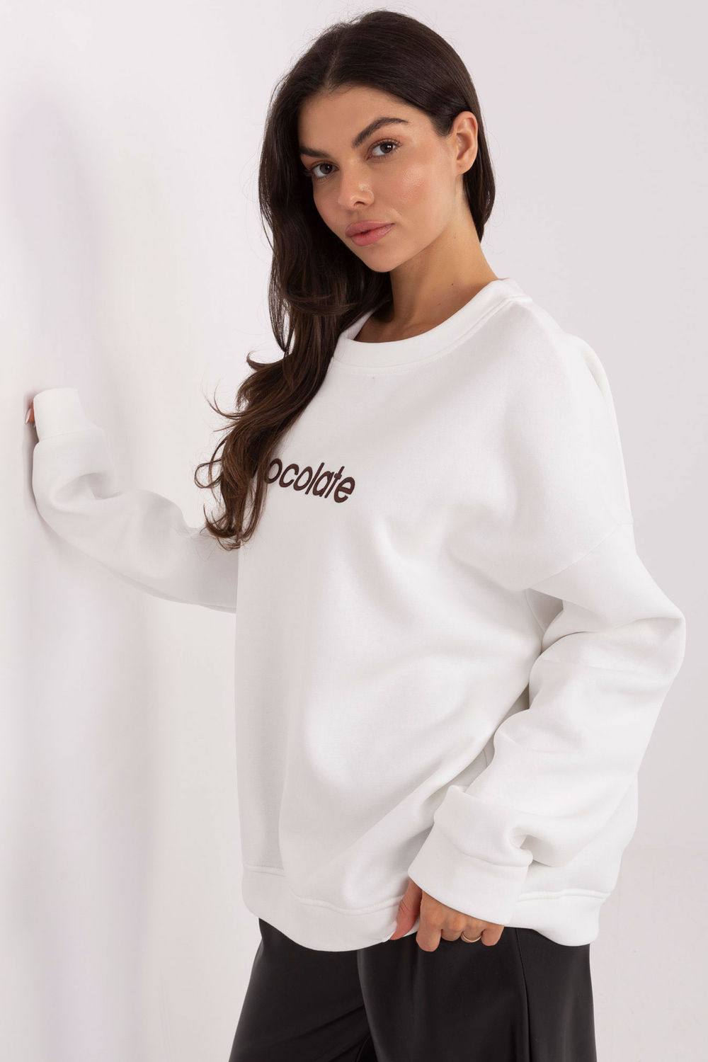 Bluza Damska Model RV-BL-A1036.22 Ecru - Rue Paris - obrazek 3