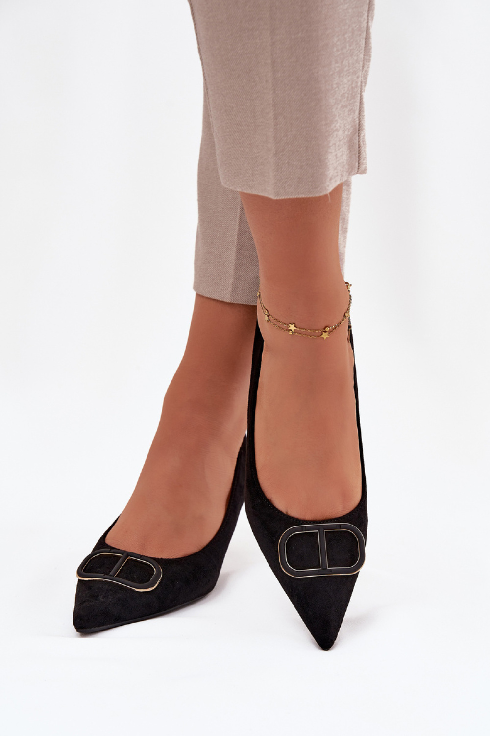 Szpilki Model Amelora 2830 Black - Step in style - obrazek 3