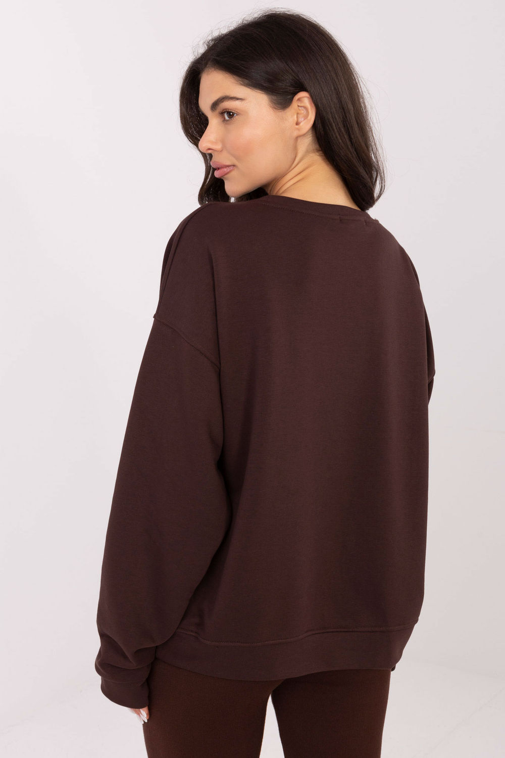 Bluza Damska Model MJ-BL-H2477.16 Dark Brown - Factory Price - obrazek 3
