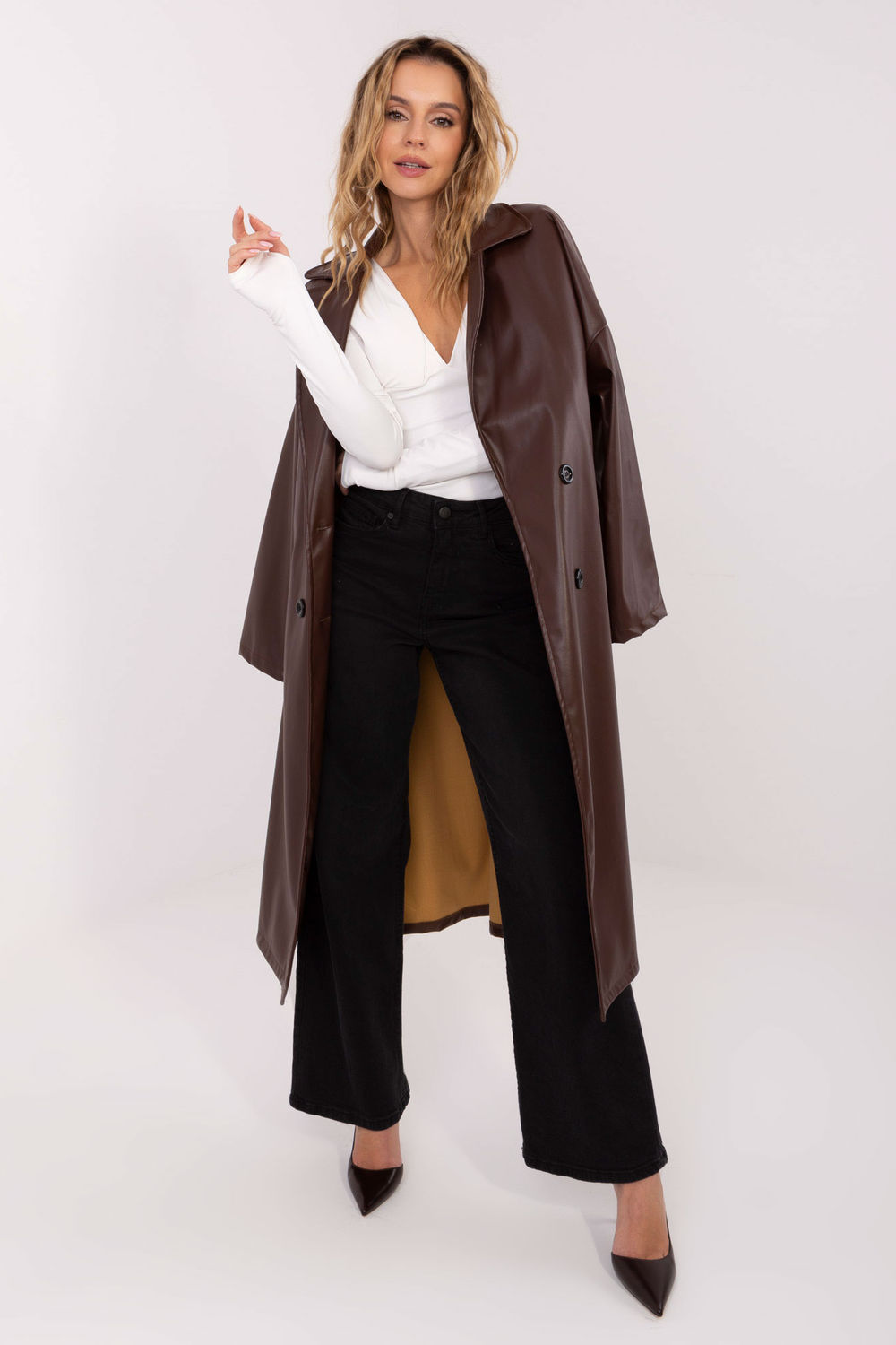 Bluzka Model IT-BZ-21823.97 Ecru - Italy Moda - obrazek 2