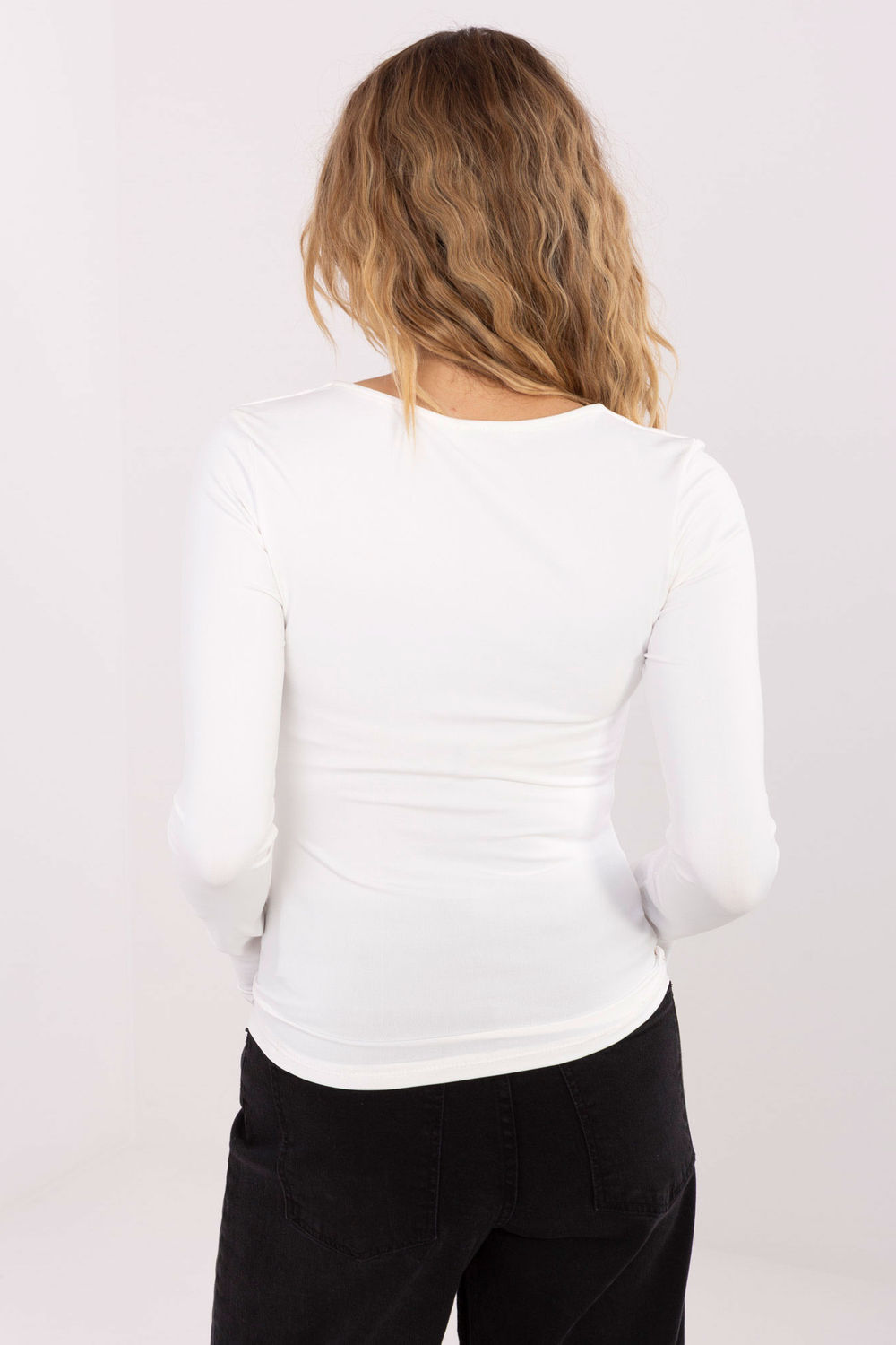 Bluzka Model IT-BZ-21823.97 Ecru - Italy Moda - obrazek 3