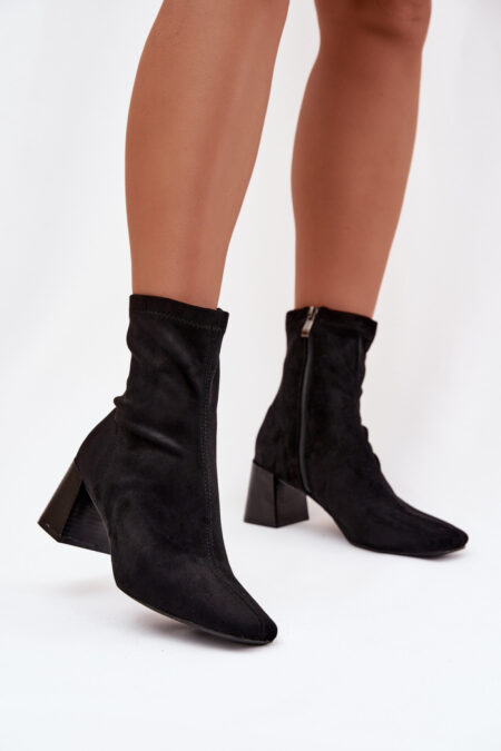 Botki Model Olianne S1797 Black - Step in style