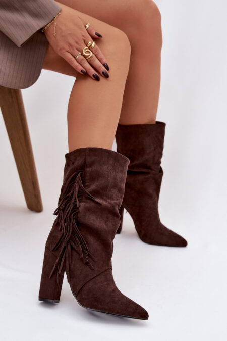 Botki Model Darlina CLS-599 Czekolada - Step in style