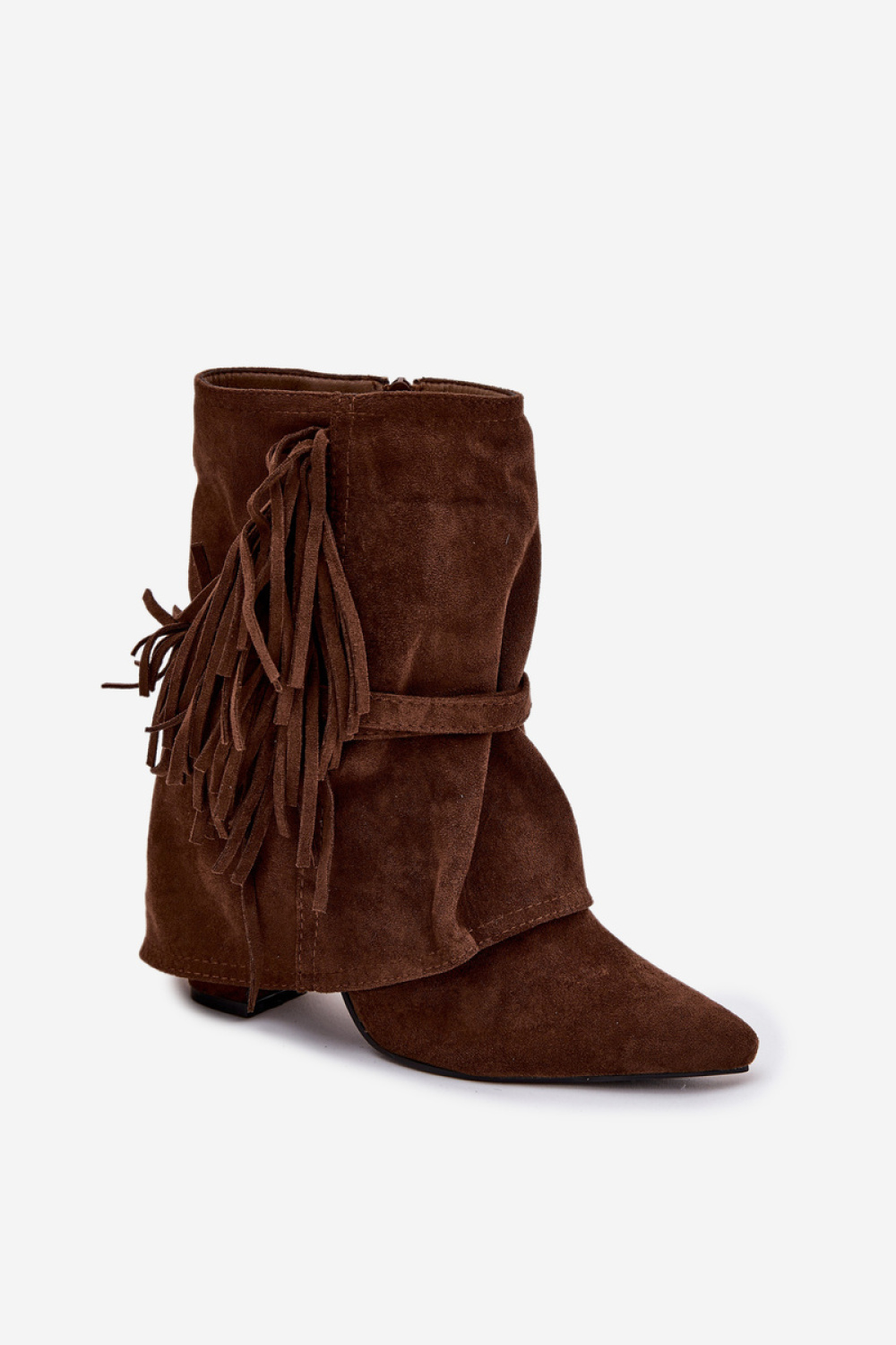 Botki Model Evelisse 2517A Brown - Step in style - obrazek 2