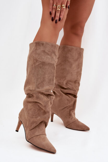 Kozaki Model Mavella CLS-607 Beige - Step in style