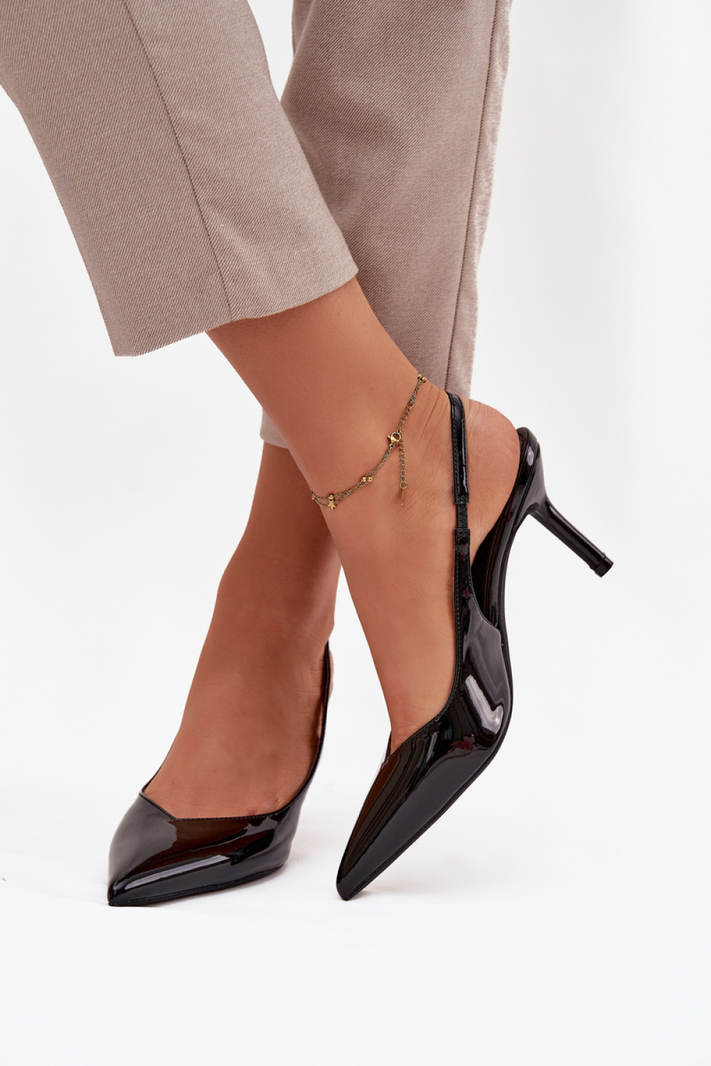 Szpilki Model Phelia LN-70 Black - Step in style - obrazek 3