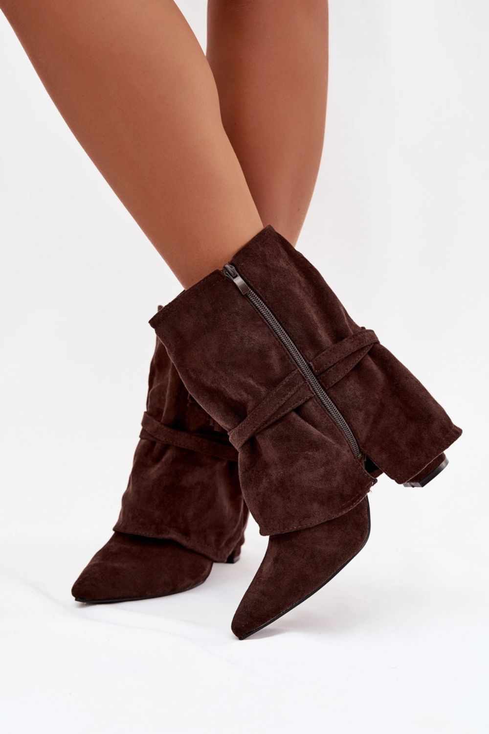 Botki Model Evelisse 2517A Czekolada - Step in style - obrazek 2