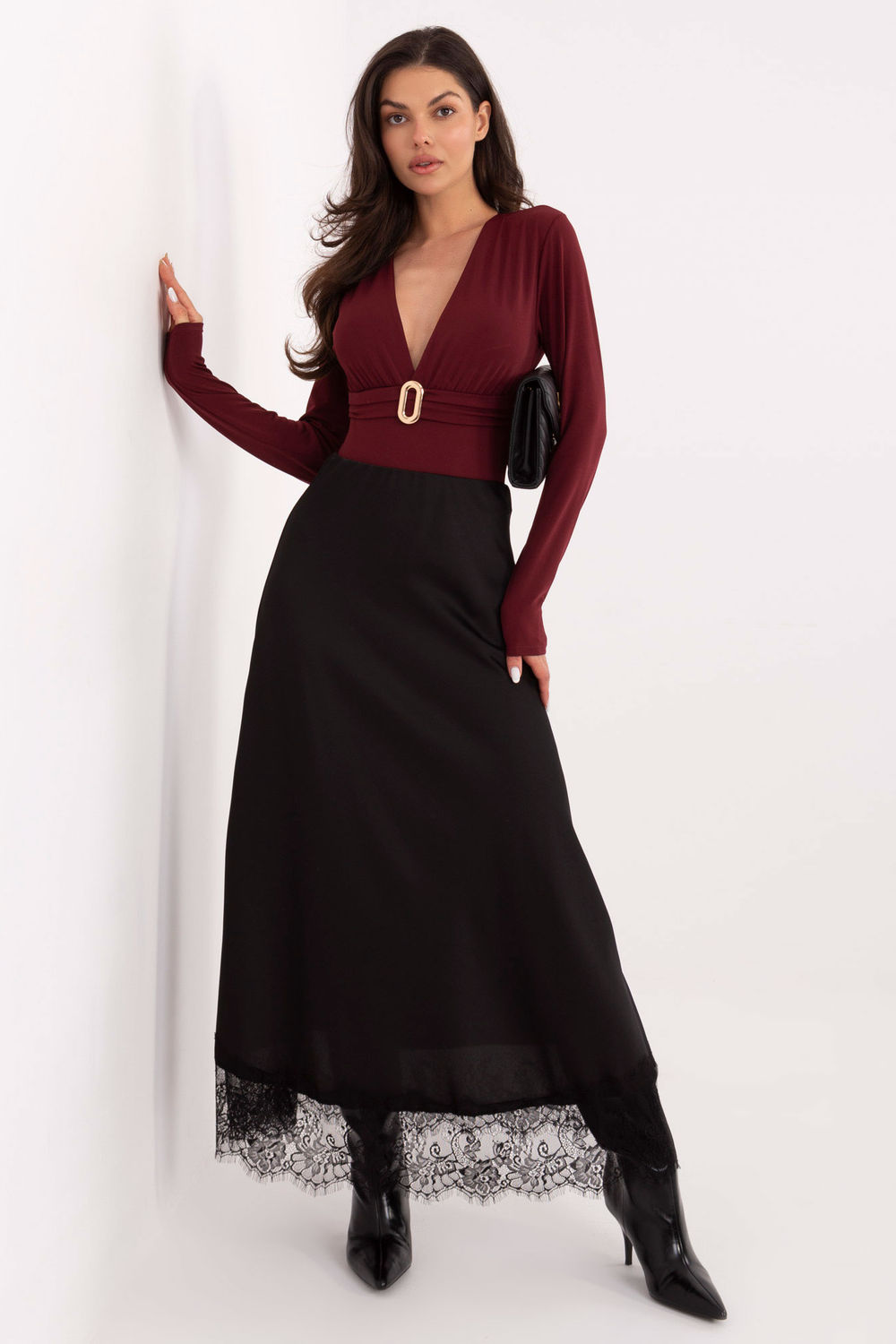 Body Model IT-BO-21811.45 Bordo - Italy Moda - obrazek 2