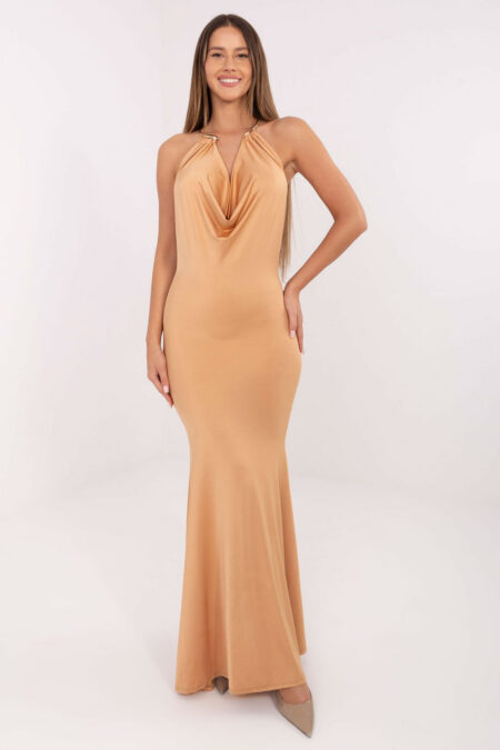 Sukienka Model IT-SK-21859.01P Camel - Italy Moda