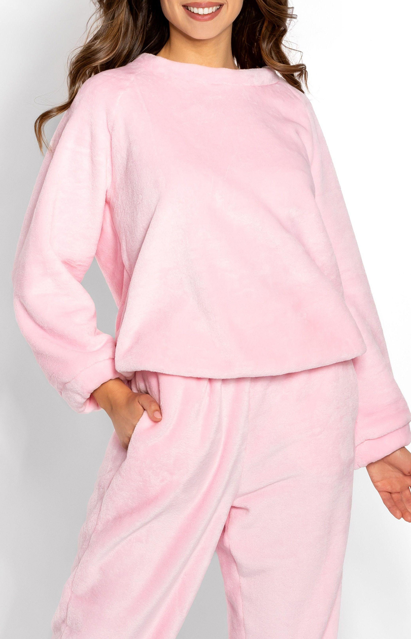 Spodnie Dres Damski Model Kimberly 178895 Pink - Momenti Per Me - obrazek 3