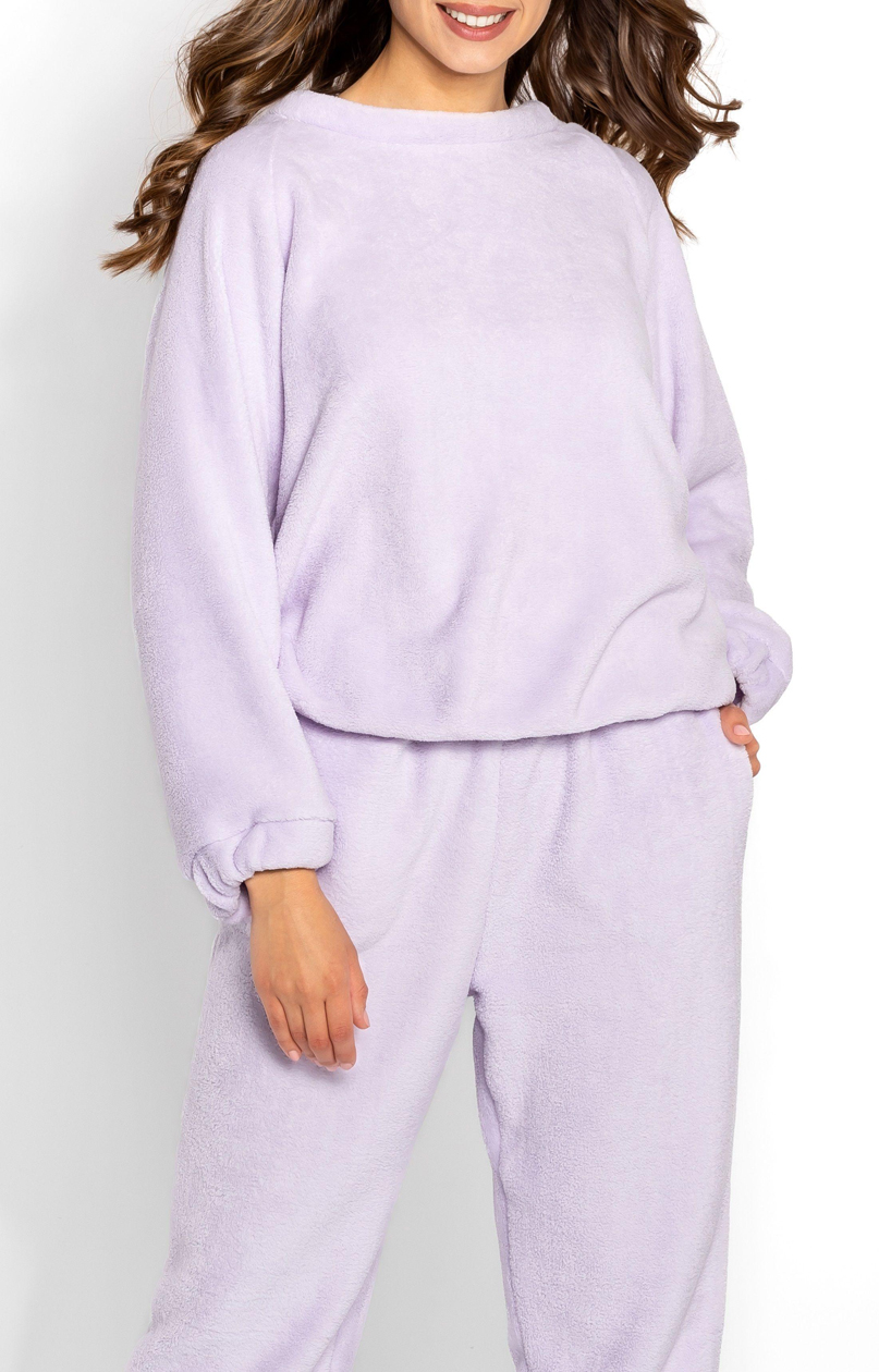 Spodnie Dres Damski Model Vivi 178896 Lila - Momenti Per Me - obrazek 3
