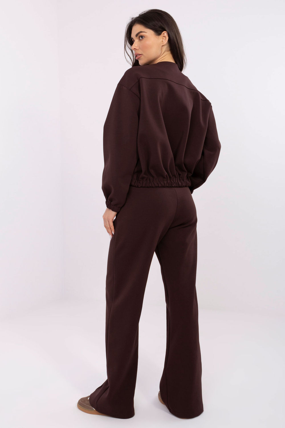 Bluza Damska Model MJ-BL-H5034.19 Dark Brown - Factory Price - obrazek 3