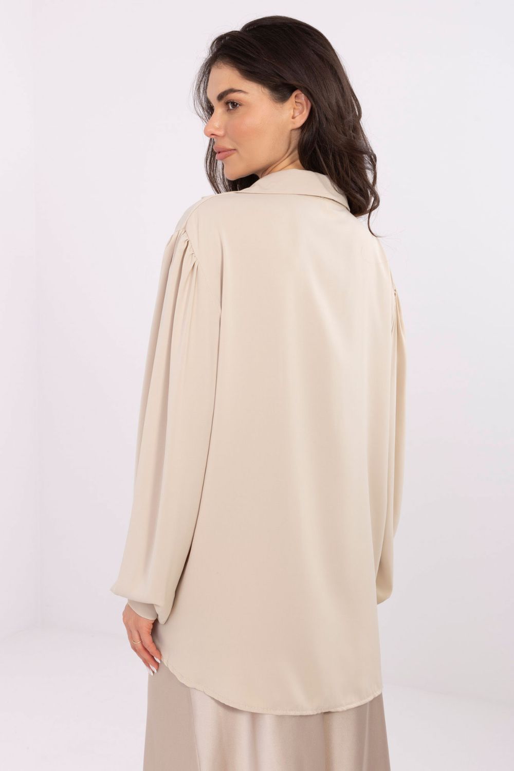 Bluzka Model IT-BZ-28913.17 Beige - Factory Price - obrazek 4