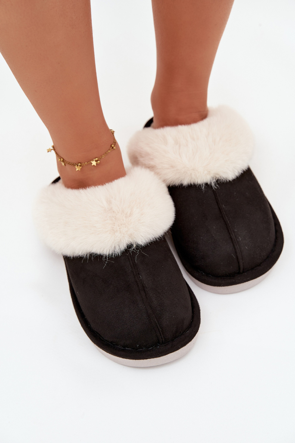 Kapcie Model Zanelia WIS255198-1 Black - Step in style - obrazek 3