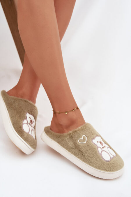 Kapcie Model Noralie WPW255168-0 Green - Step in style