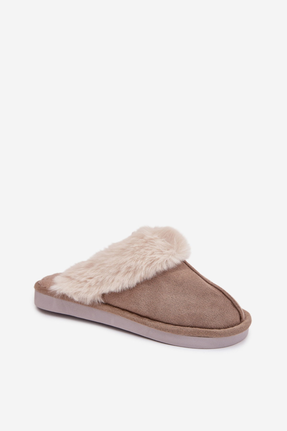 Kapcie Model Carisse WIS255223-0 Khaki - Step in style - obrazek 2