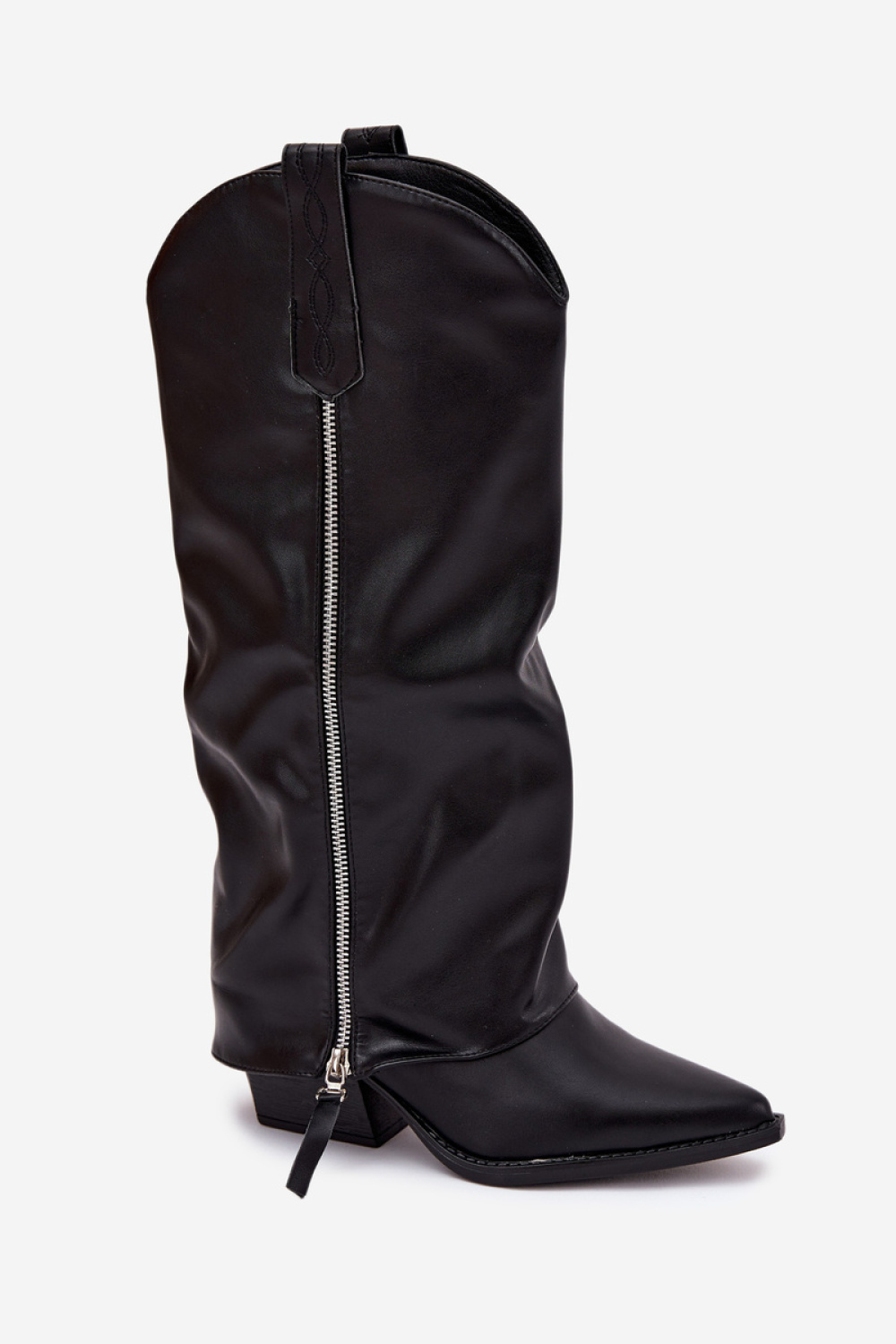 Kozaki Model Palira D8235 Black - Step in style - obrazek 2
