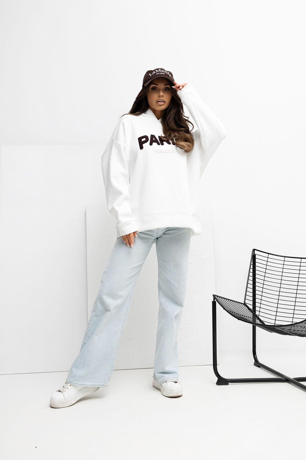 Bluza Damska Model RV-BL-A1041.59 Ecru - Rue Paris - obrazek 2