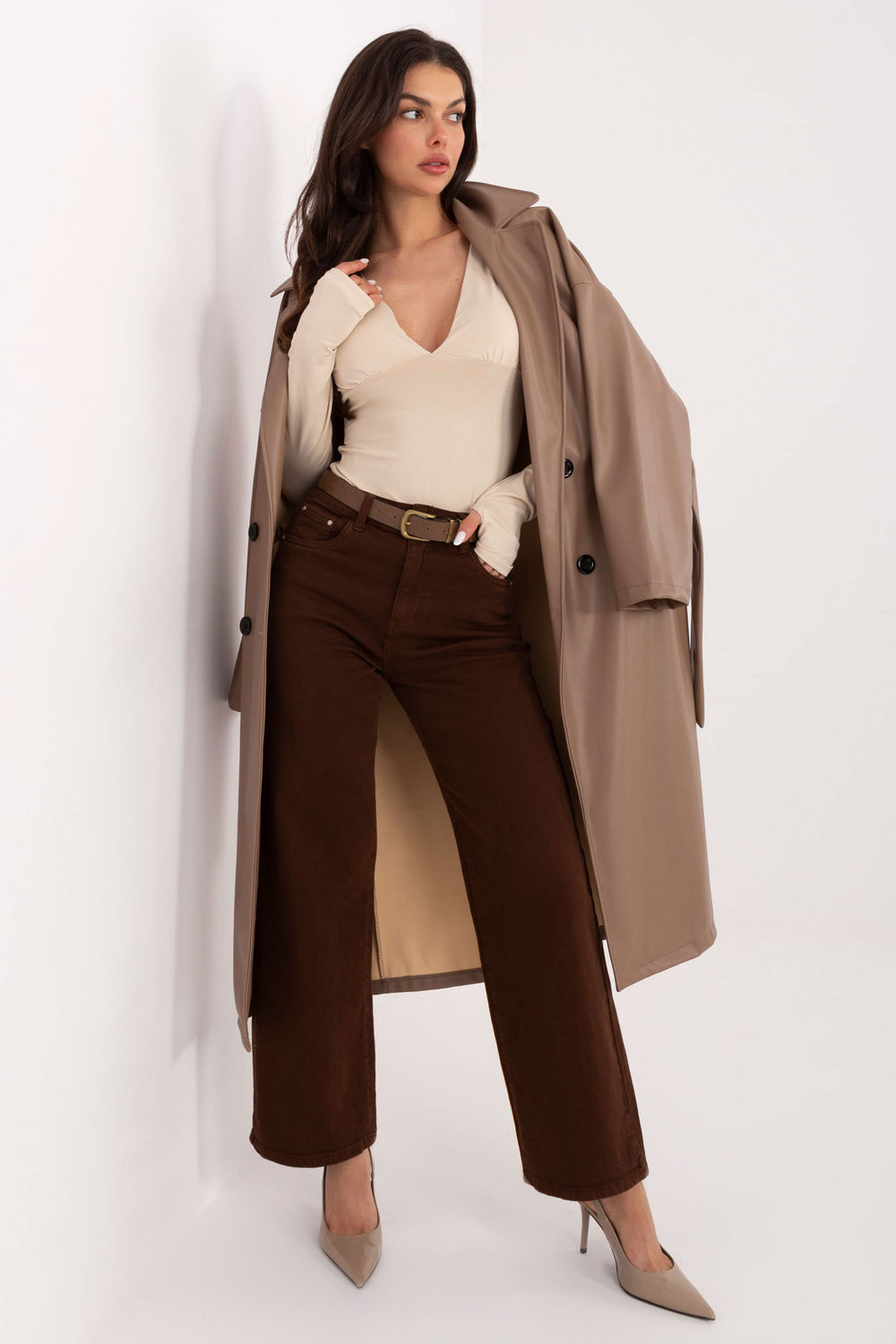 Bluzka Model IT-BZ-21823.97 Beige - Italy Moda - obrazek 3
