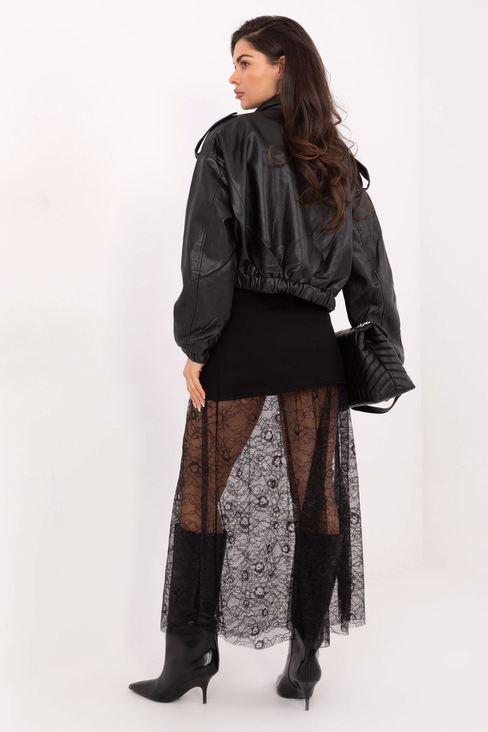 Spódnica Model MI-SD-3292.09P Black - Italy Moda - obrazek 3