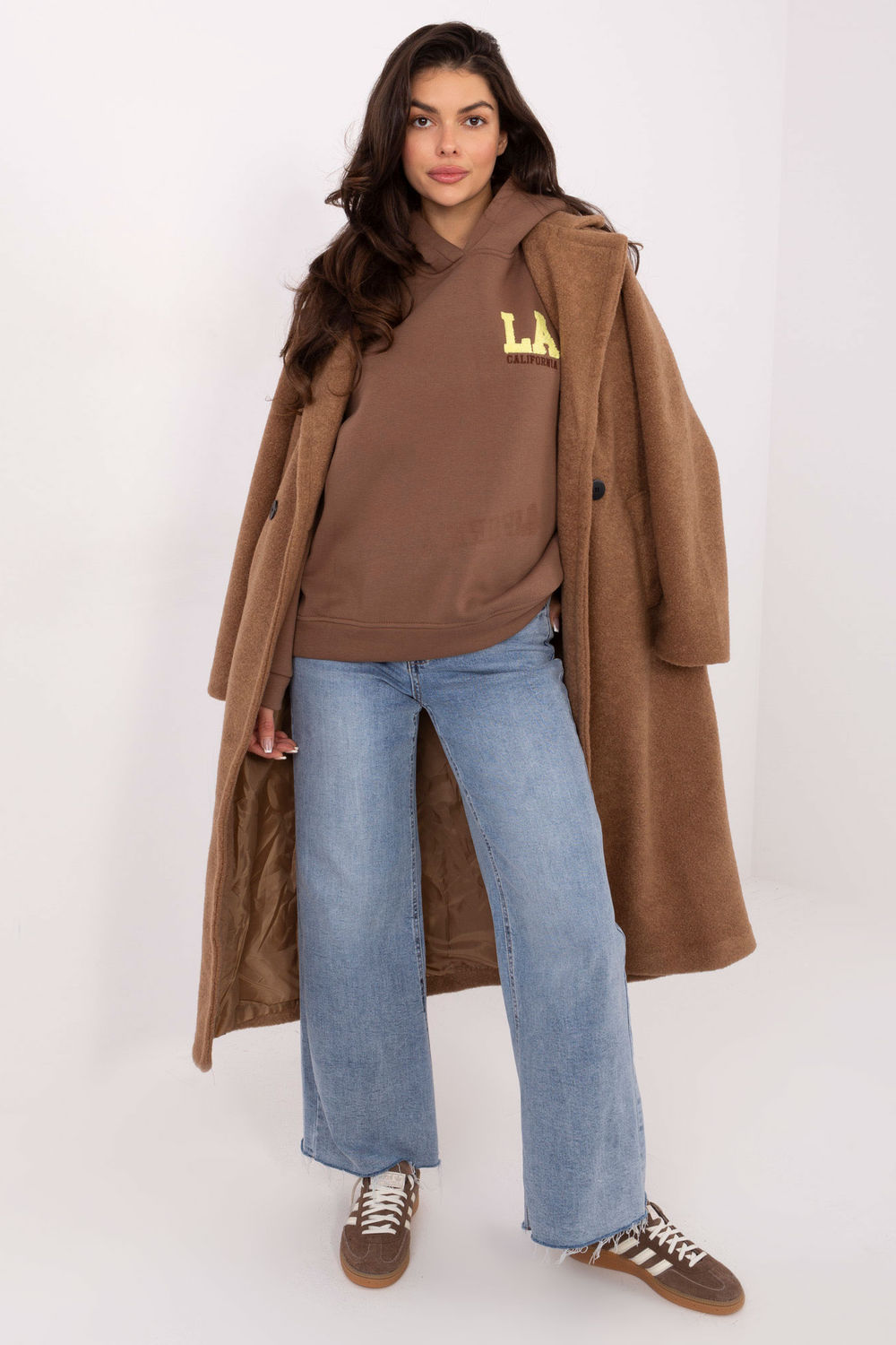 Bluza Damska Model IT-BL-H2492.66 Dark Beige - Factory Price - obrazek 2