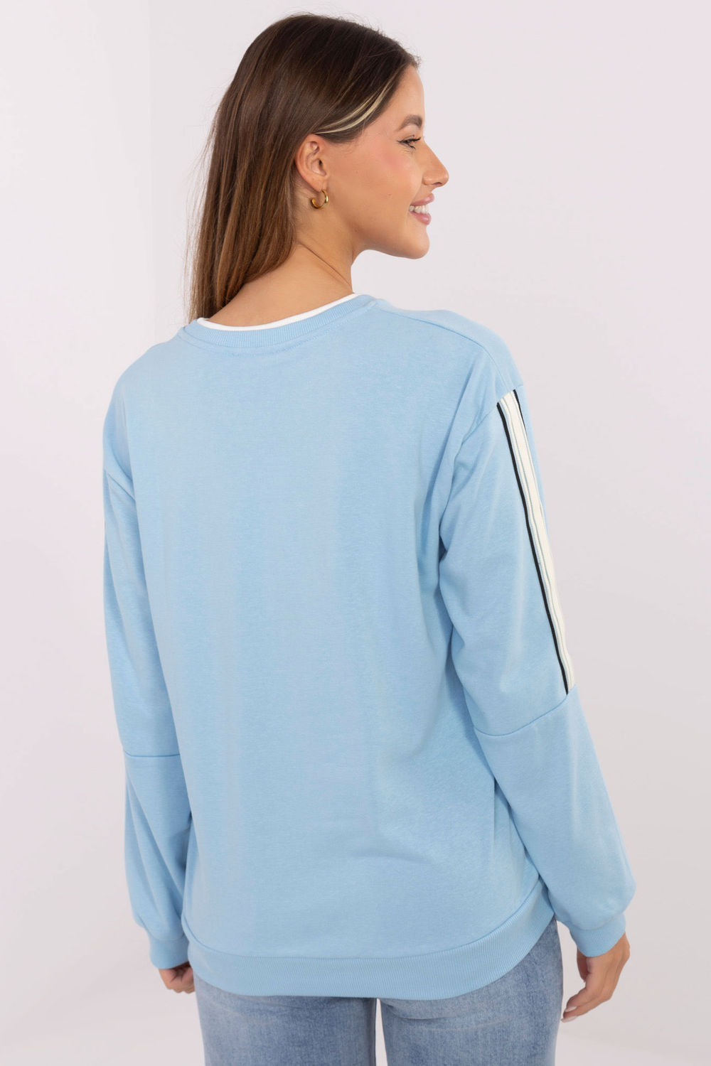 Bluza Damska Model RV-BL-A942.62 Light Blue - Relevance - obrazek 3