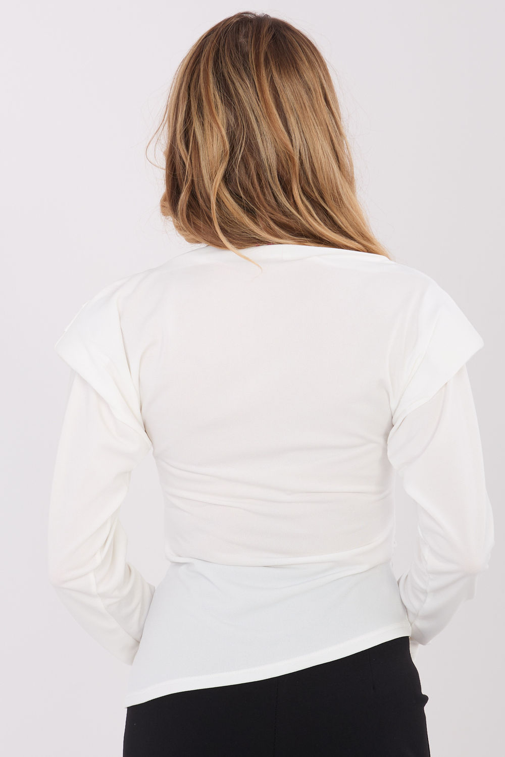 Bluzka Model IT-BZ-21898.12 Ecru - Italy Moda - obrazek 3