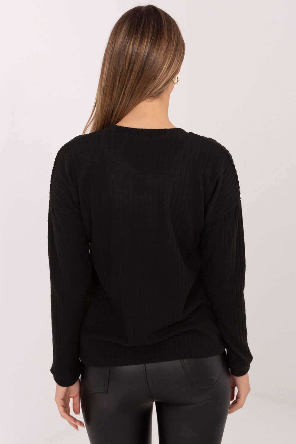 Sweter Damski Model RV-SW-A1026.52 Black - Relevance - obrazek 3