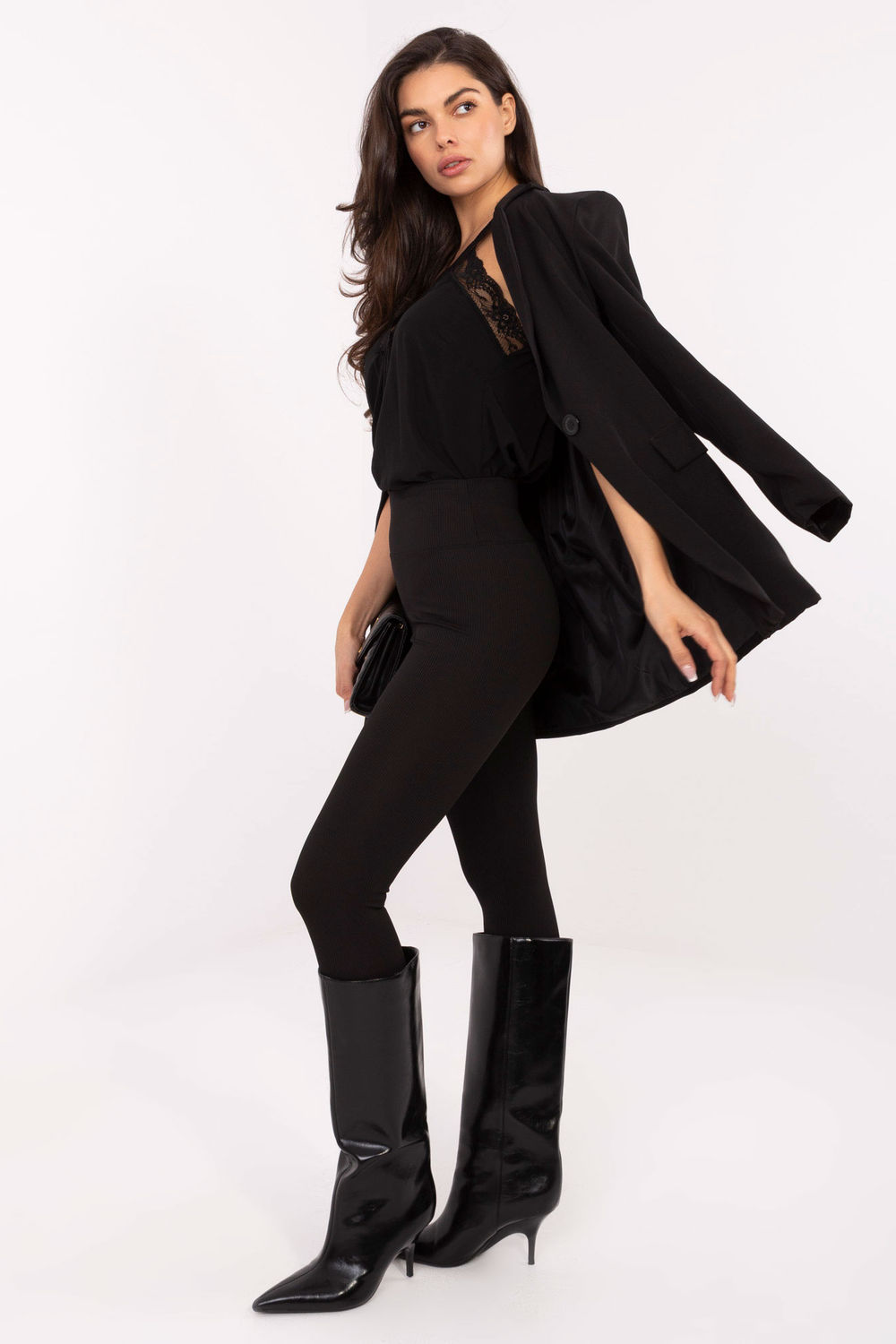 Legginsy Model RV-LG-9873.78 Black - Relevance - obrazek 2