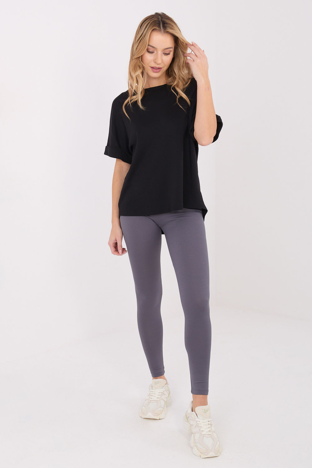 Legginsy Model RV-LG-9872.22 Grafit - Relevance - obrazek 2