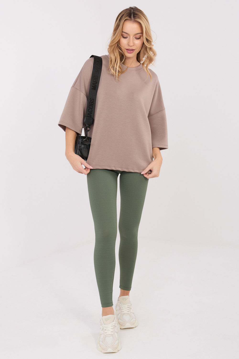 Legginsy Model RV-LG-9872.22 Khaki - Relevance - obrazek 2