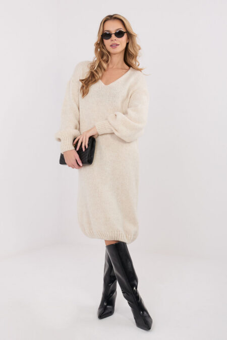 Sukienka Model IN-SK-5962.22 Light Beige - Factory Price