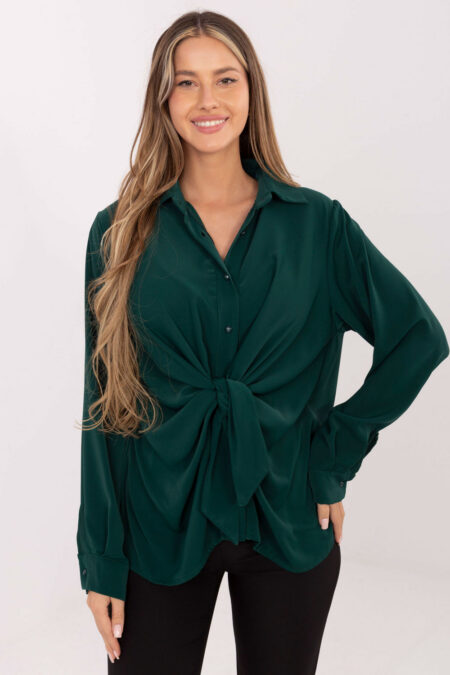 Koszula Damska Model IT-KS-29053.69 Dark Green - Factory Price