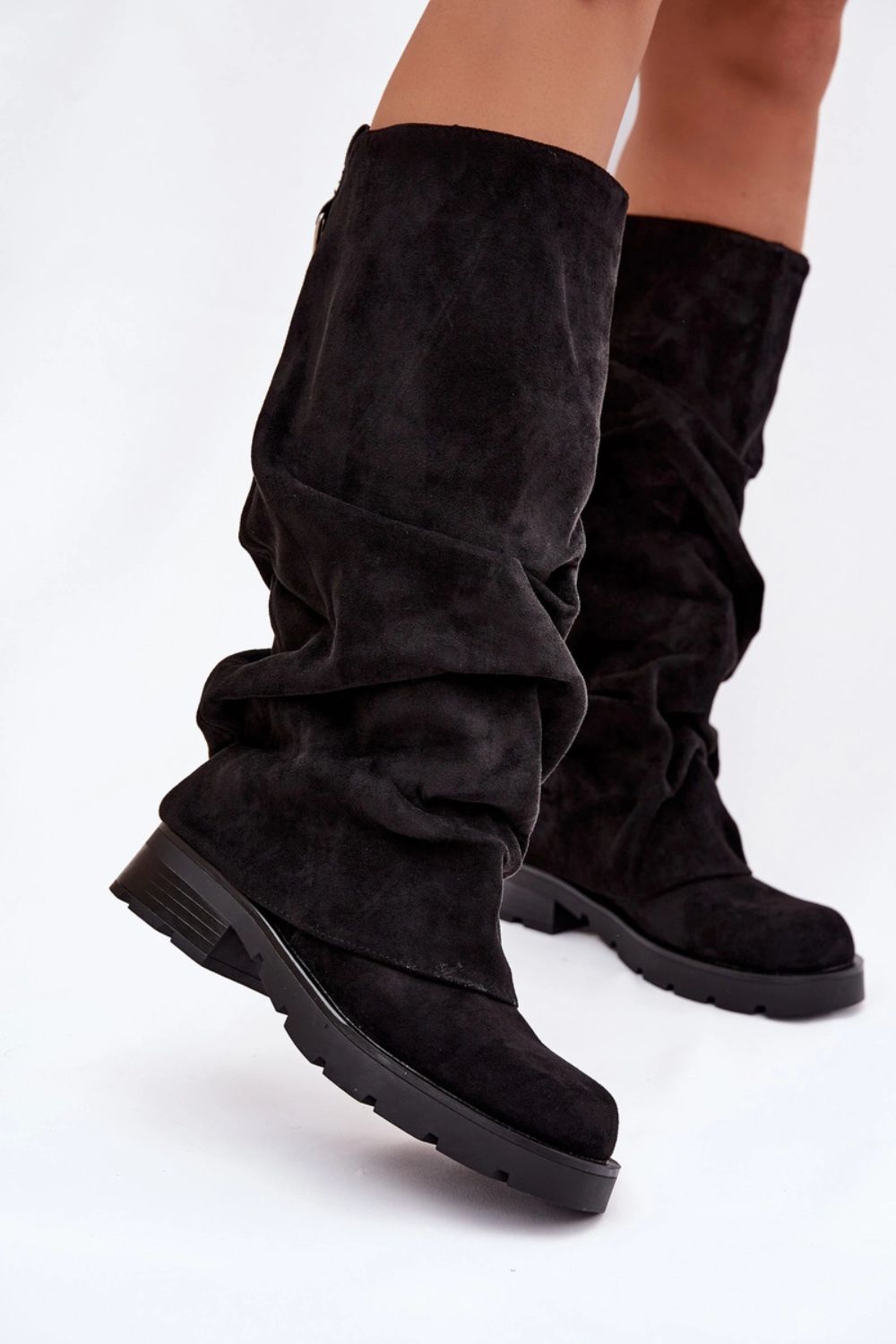 Kozaki Modele Ilvessa LA3133 Black - Step in style - obrazek 3