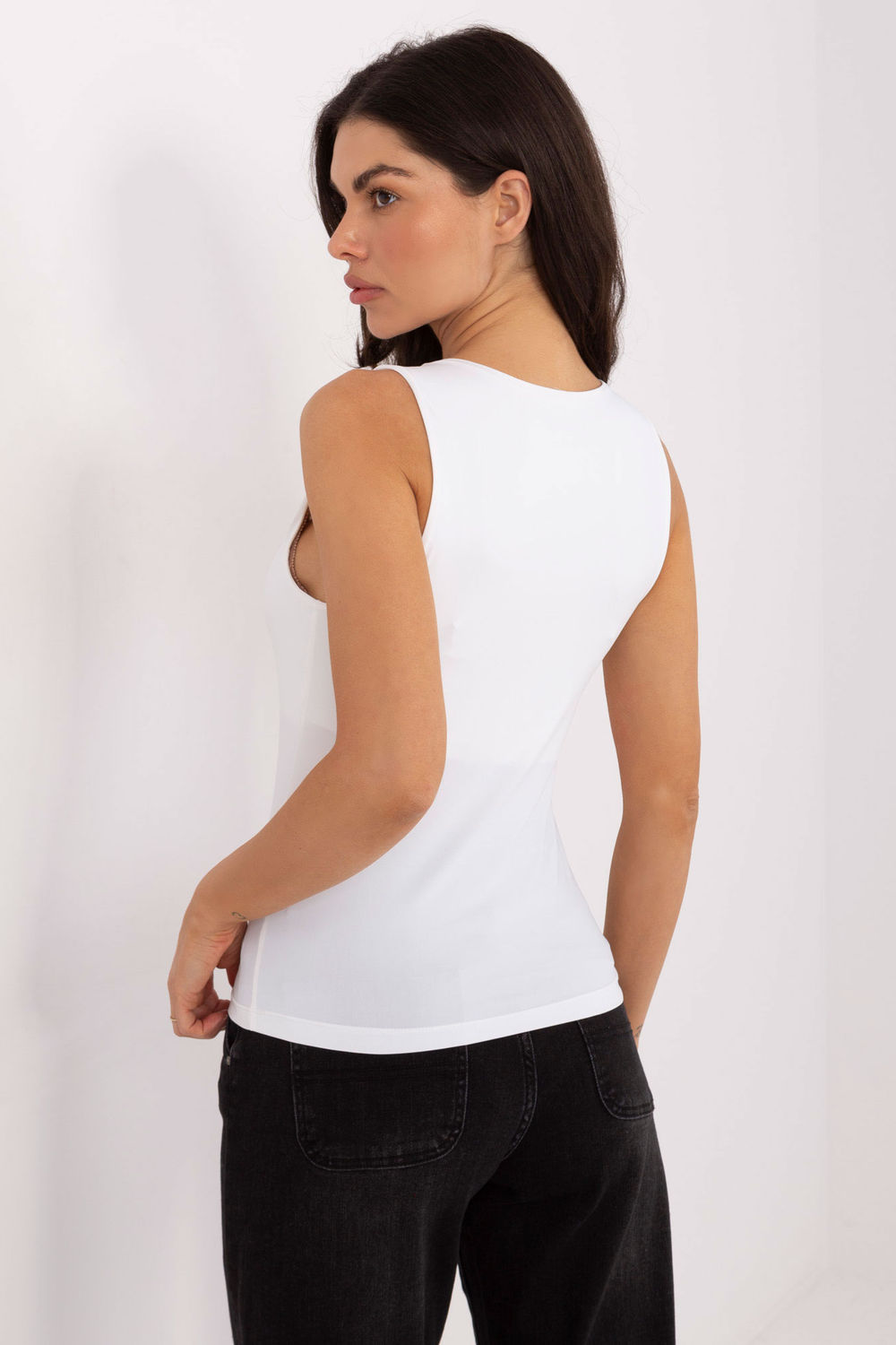 Koszulka Top Model D12099M02803A White - Sublevel - obrazek 3