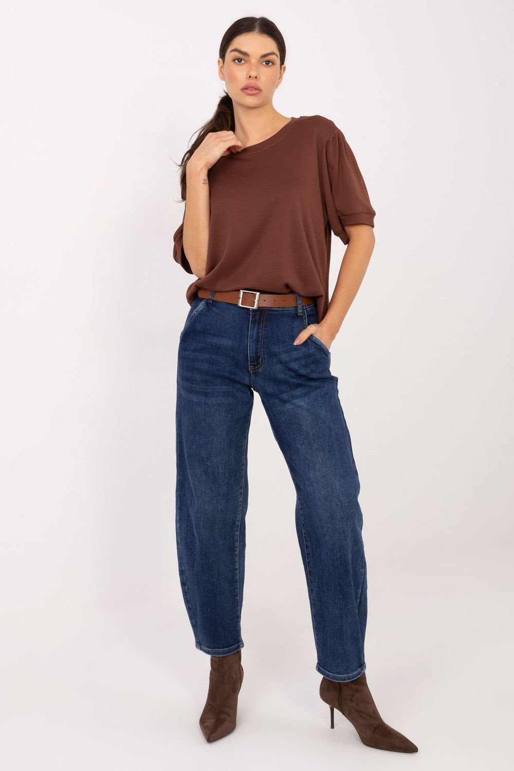 Spodnie Jeansy Damskie Model VM-SP-J1569-15.09P Dark Blue - Factory Price