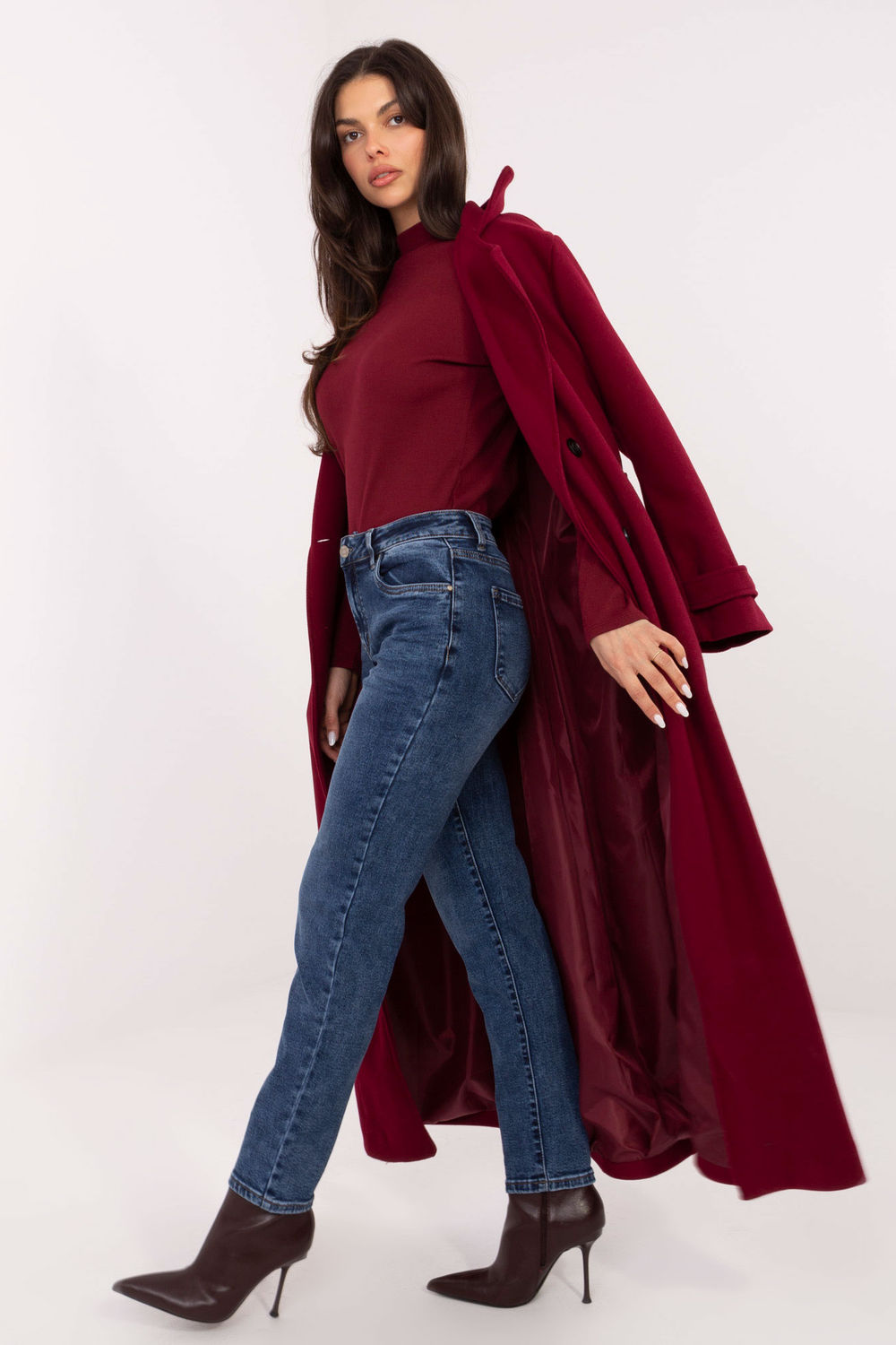 Spodnie Jeansy Damskie Model VM-SP-HM309-3.16 Dark Blue - Factory Price